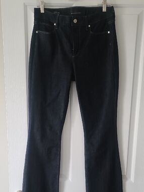 White House Black Market Skinny Flare High Rise Jeans